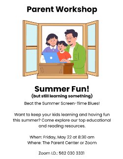 Summer Fun flyer- Eng